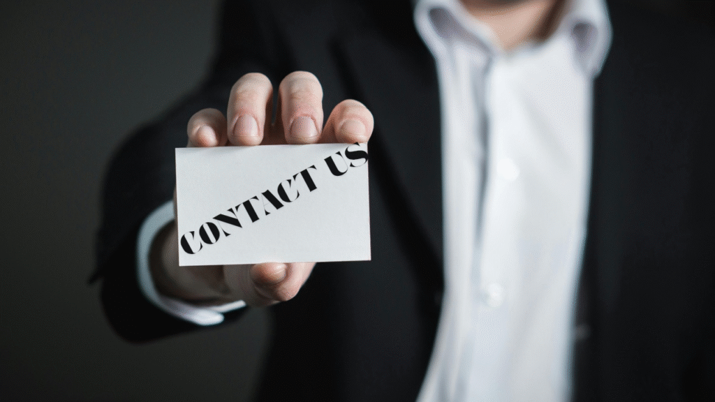Contact us page featured image